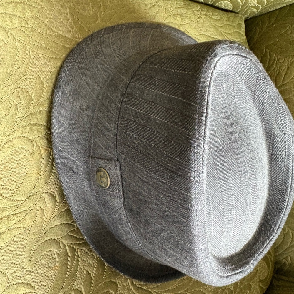 Grey Trilby by Goorin Bros. - Pinstripe Size Medium
